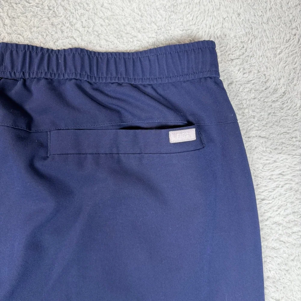 FIGS Technical Collection Mens XXL Navy Blue Scrub Jogger Pants Drawstring
